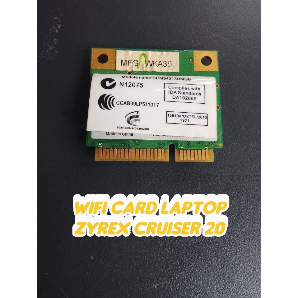 Wifi card laptop Zyrex Cruiser 20