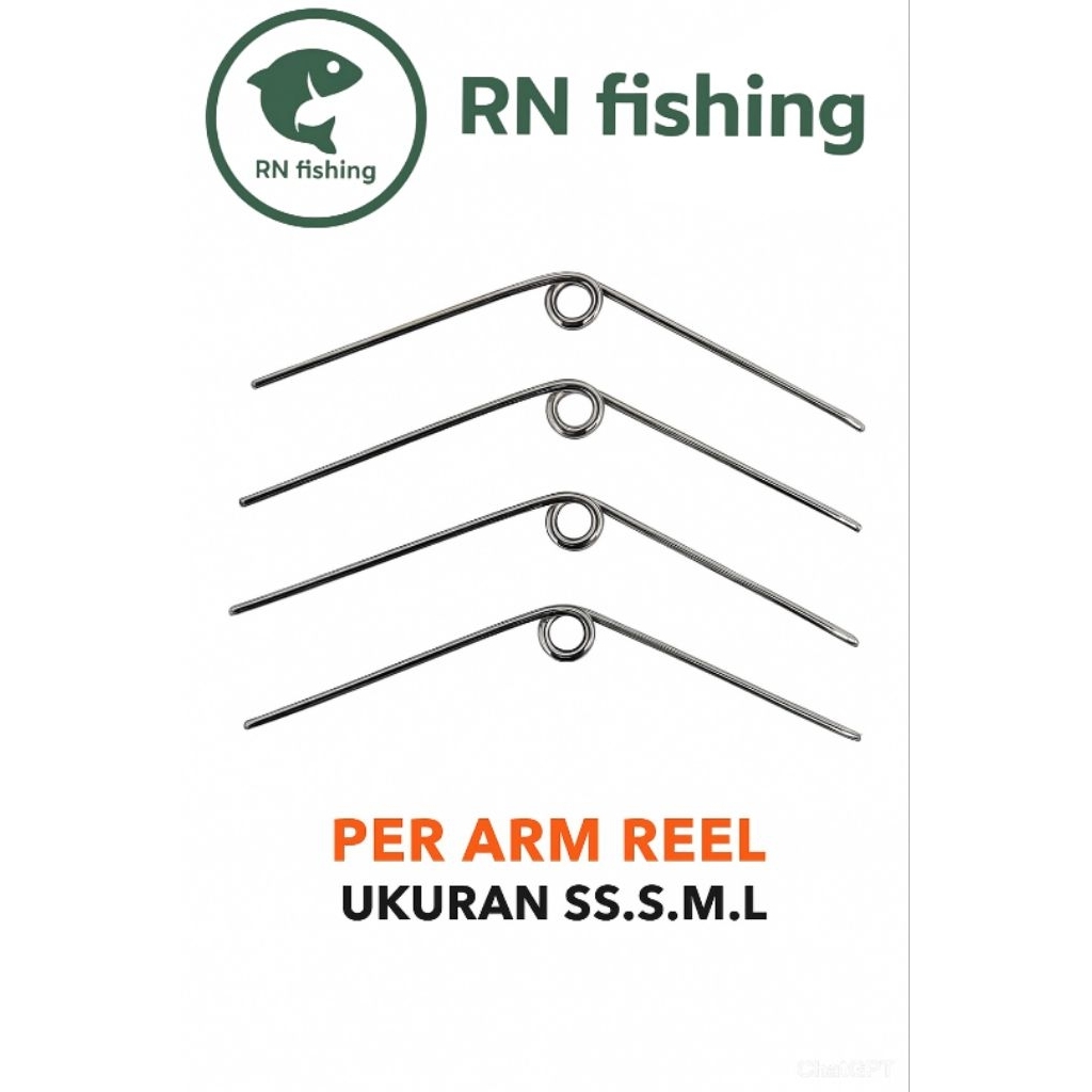 Per arm Reel pancing - per Bail RN FISHING