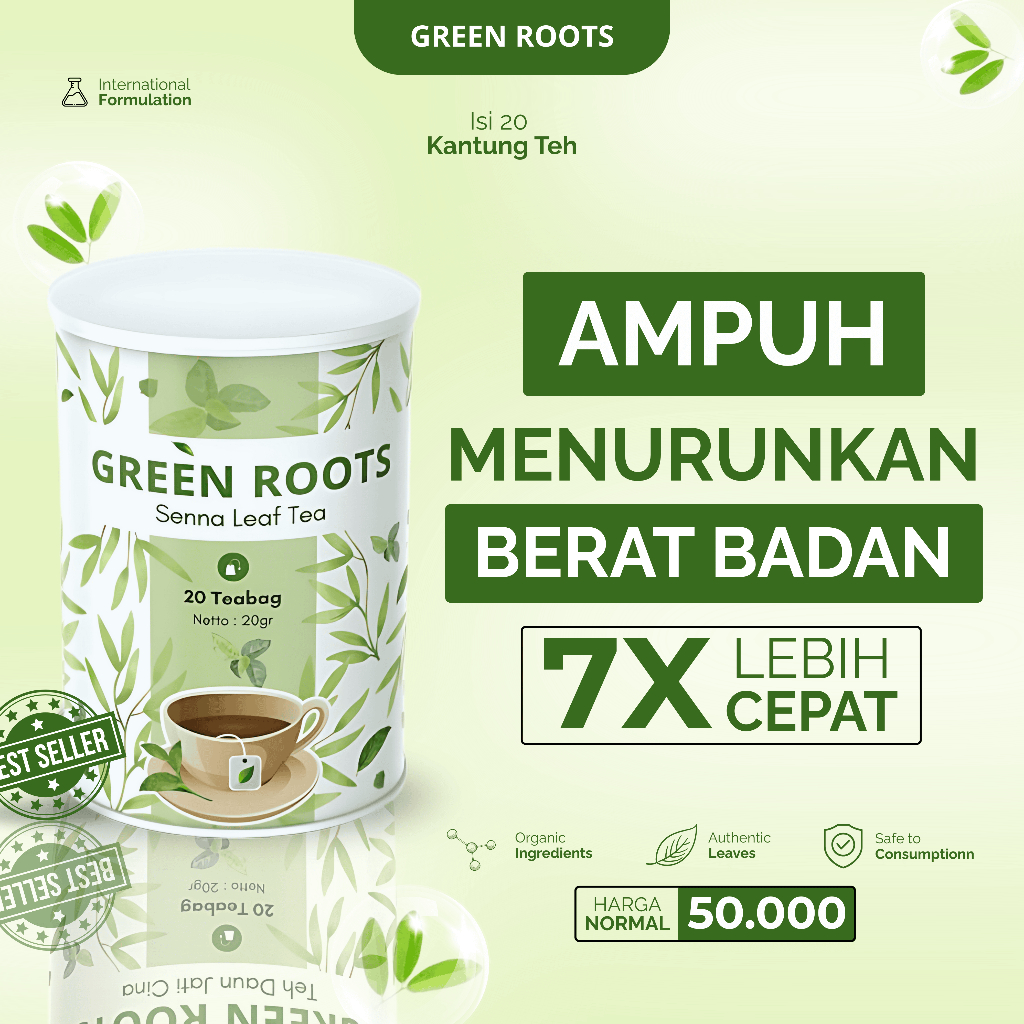 

Teh herbal alami daun jati cina untuk diet detox dan melunturkan lemak tubuh