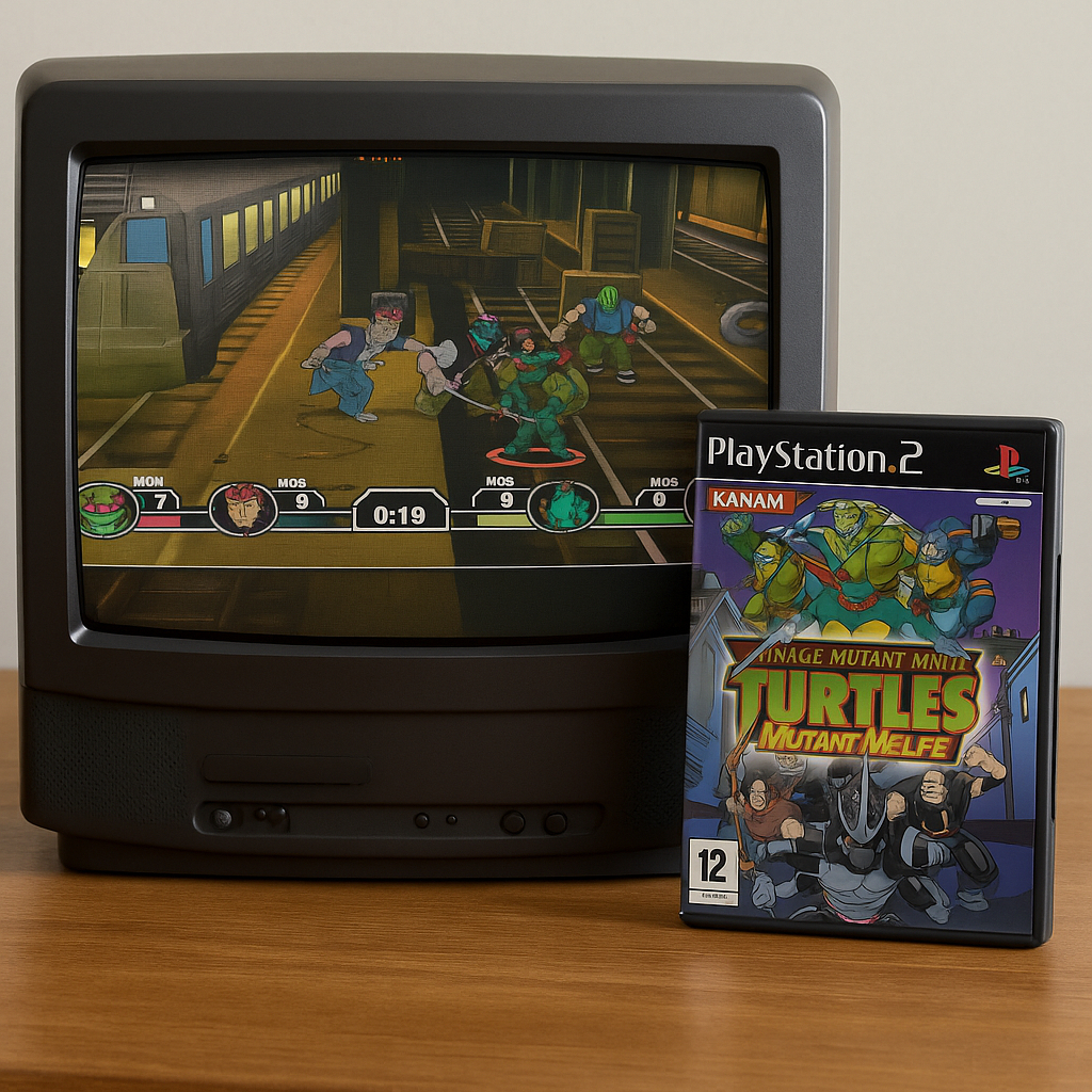 [ Game PS2 Playstation 2 ] TMNT: Mutant Melee