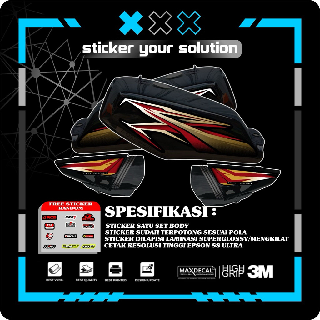 striping rx king 2005 variasi terbaru