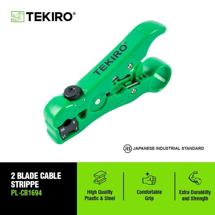

Tekiro Pisau Cutter Kabel Tahan Lama Presisi Tinggi