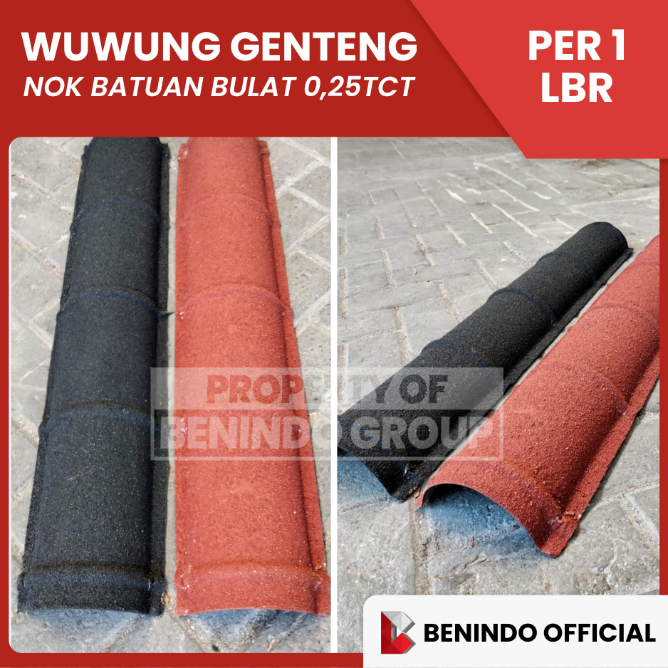 WUWUNG / NOK BATUAN GENTENG KINGSTAR ROOF 0.25tct dan 0.30tct
