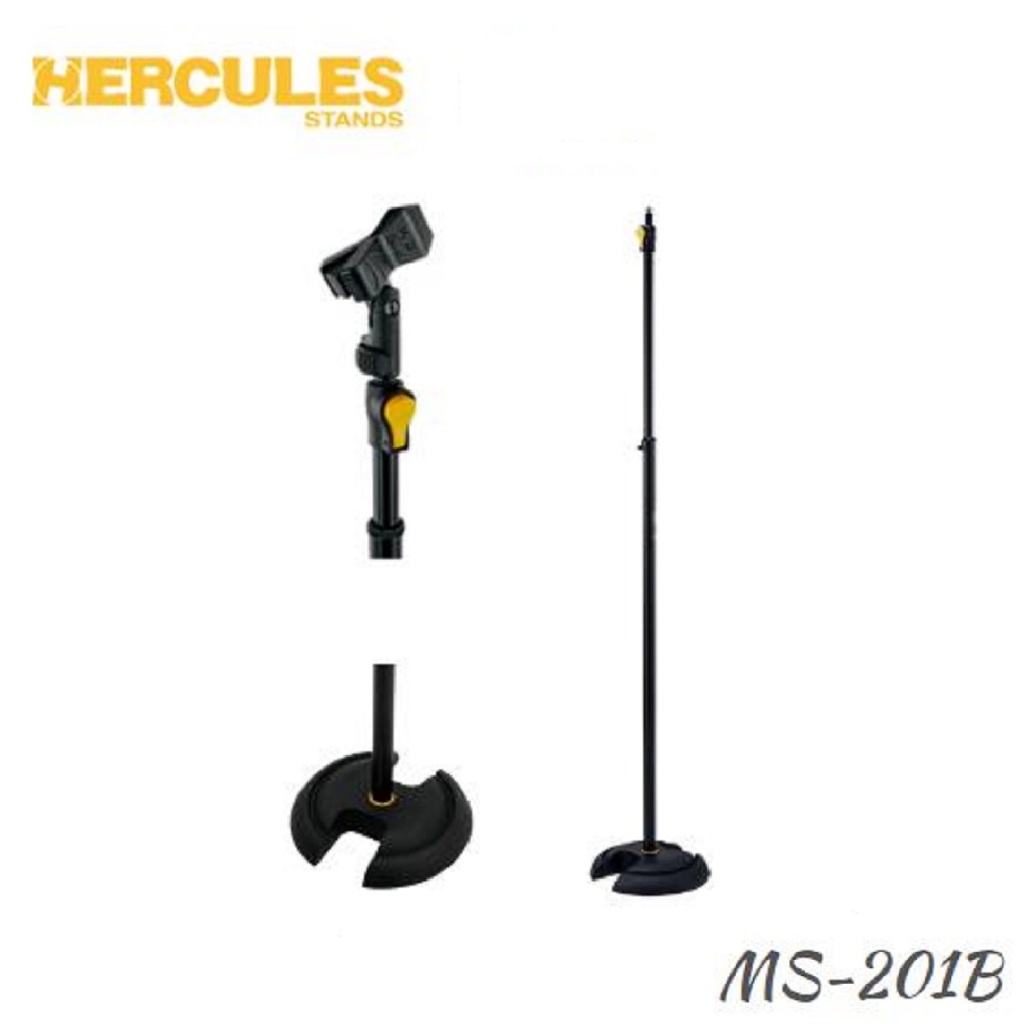 Hercules MS201B Straight Mic Stand Original