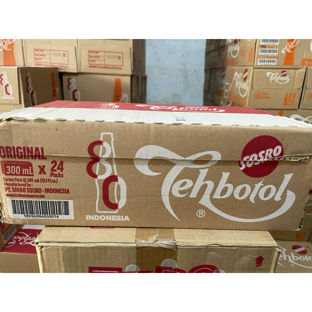 

teh botol kotak 300 ml isi 24