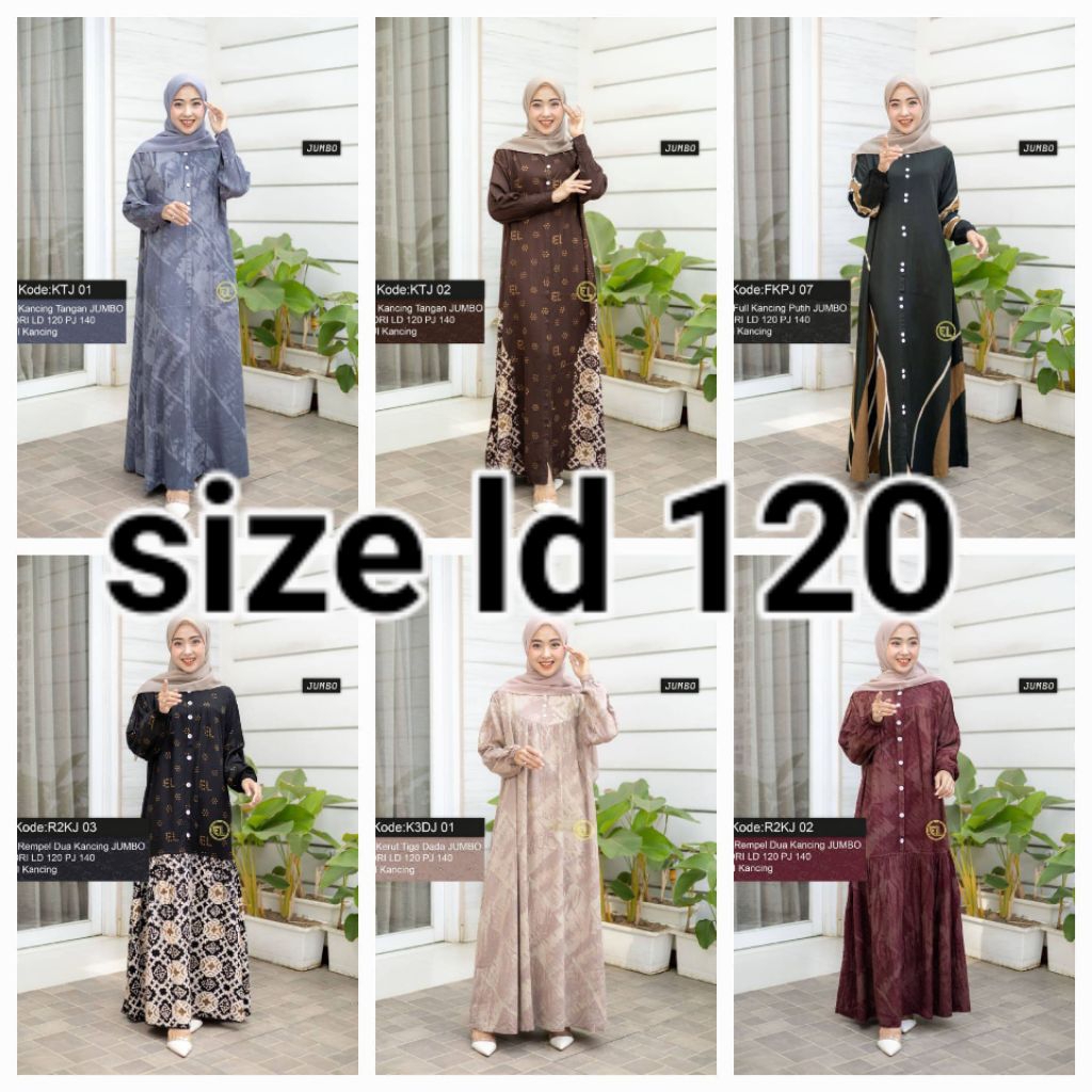 GAMIS TWILL ORI ELZAF MOTIF TERBARU