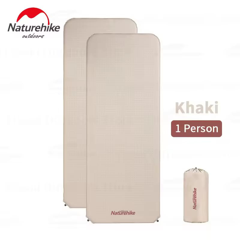 MATRAS LIPAT SQUARE SELF INFLATABLE SLEEPING PAD NATUREHIKE NH20DZ002 MAT TRIP AIR BED MATTRESS TENT
