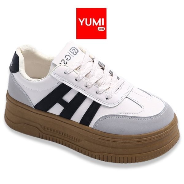 YUMI Eunjin 1350 Sepatu Sneakers Kasual Wanita Import Casual Sport Trendy Size 37 - 41