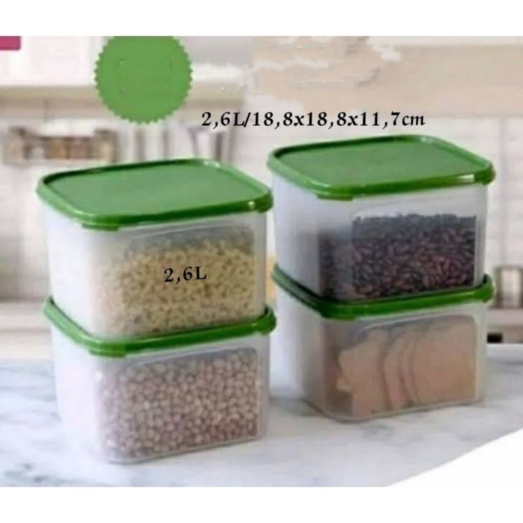 MM Square 2 Tupperware 2,6L