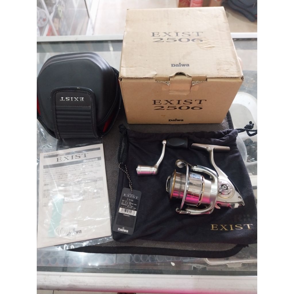 reel daiwa exist 2005 size 2506 lengkap made in japan