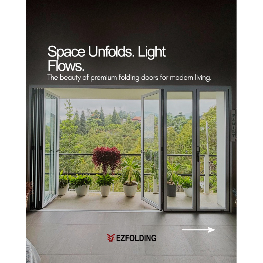 Folding Door Aluminium EZFOLDING