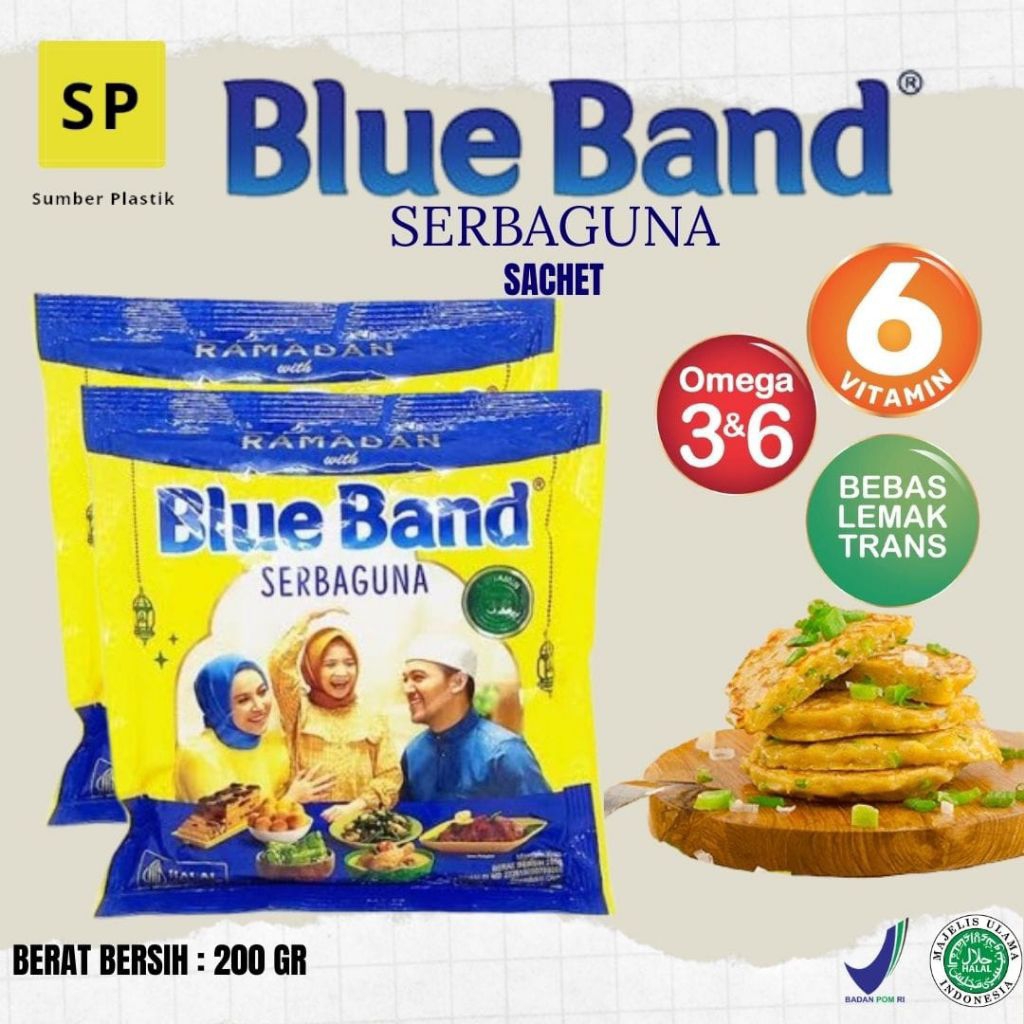 

Blue Band Serbaguna Sachet 200gram