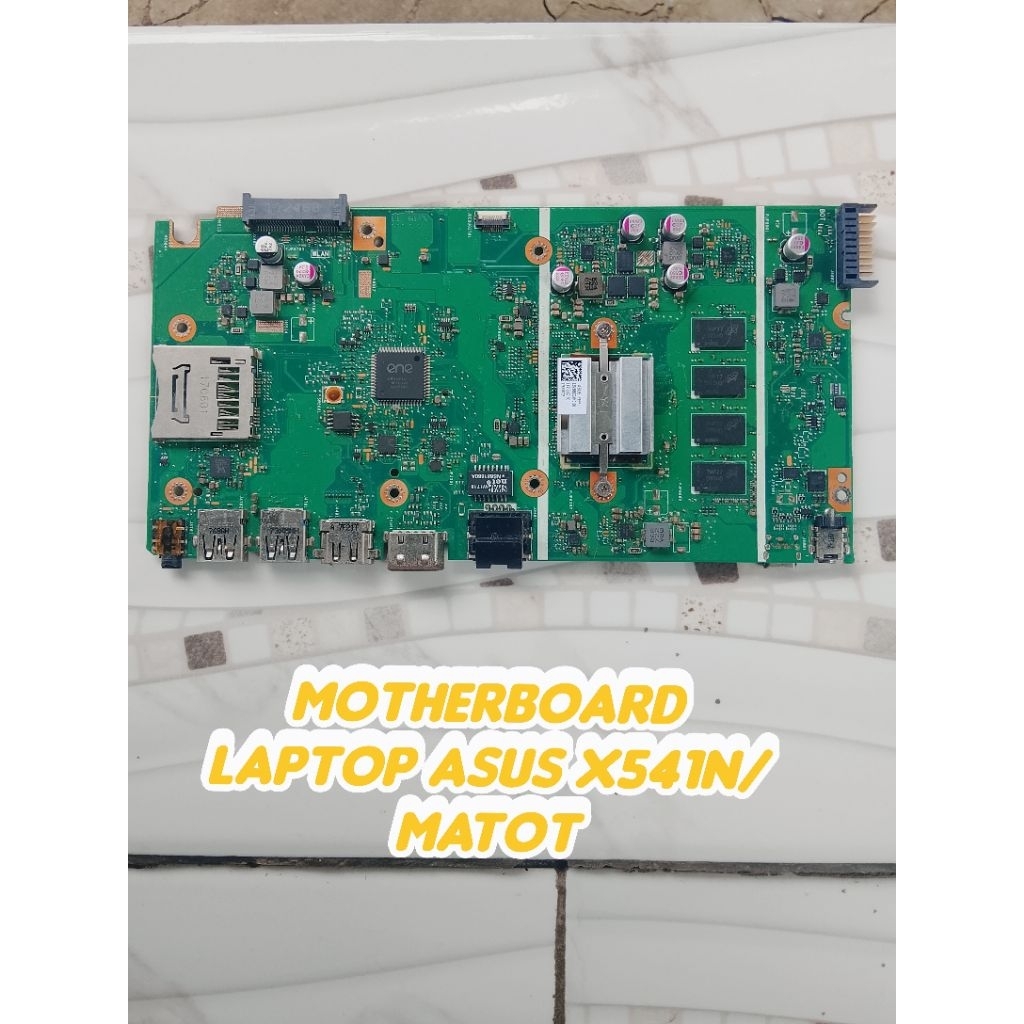 Motherboard laptop Asus X541N Rusak bahan servis