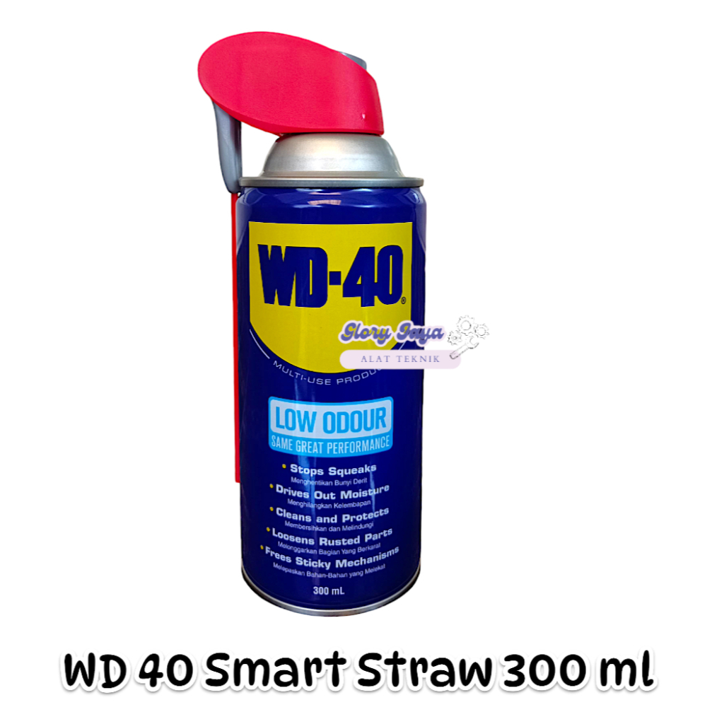 Pelumas Anti Karat Smart Straw WD40 - Smart Straw Pelumas Serbaguna Anti Karat - Cairan Pelumas Anti