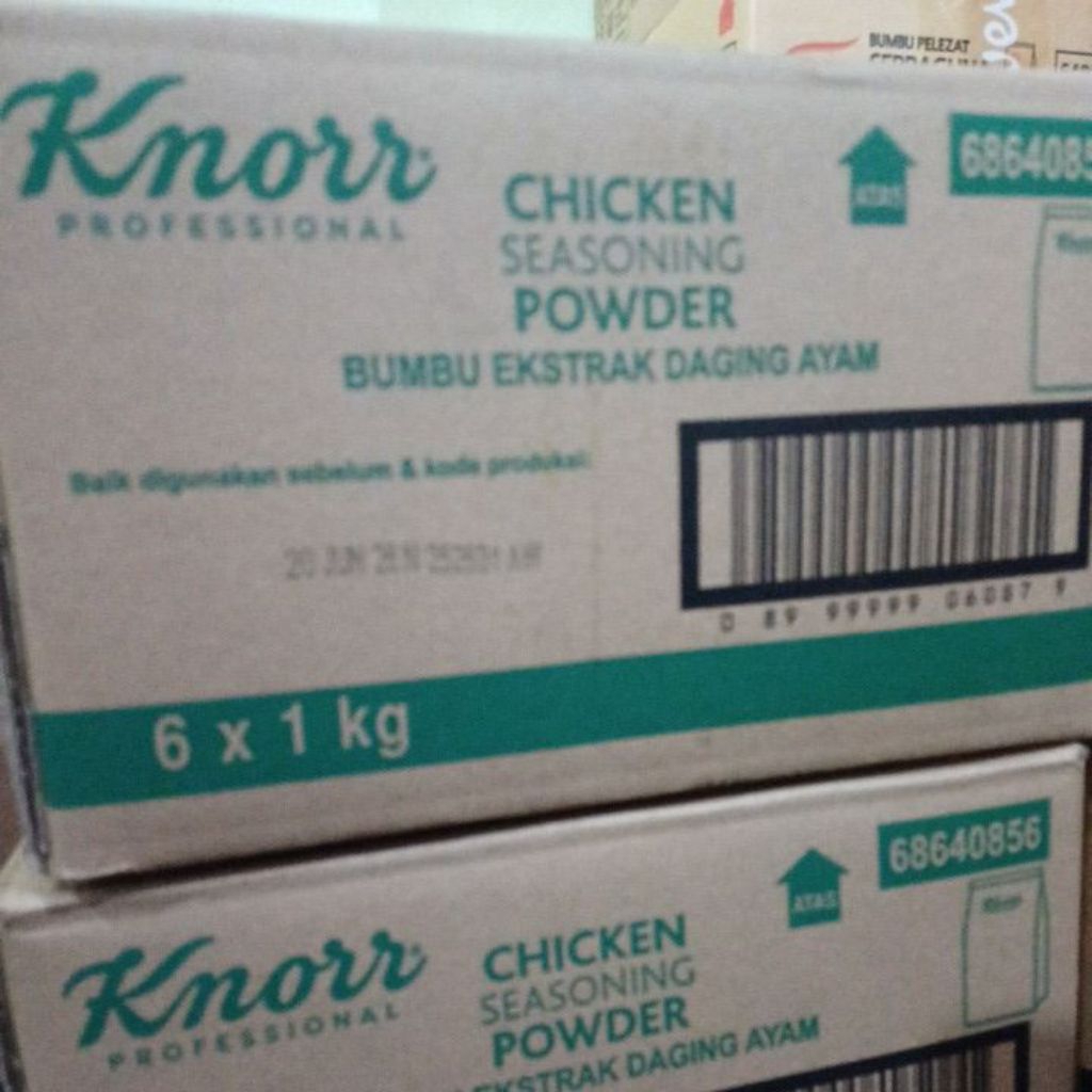 

Knor Chicken Powder 1 Kg x 6 Pcs Kartonan