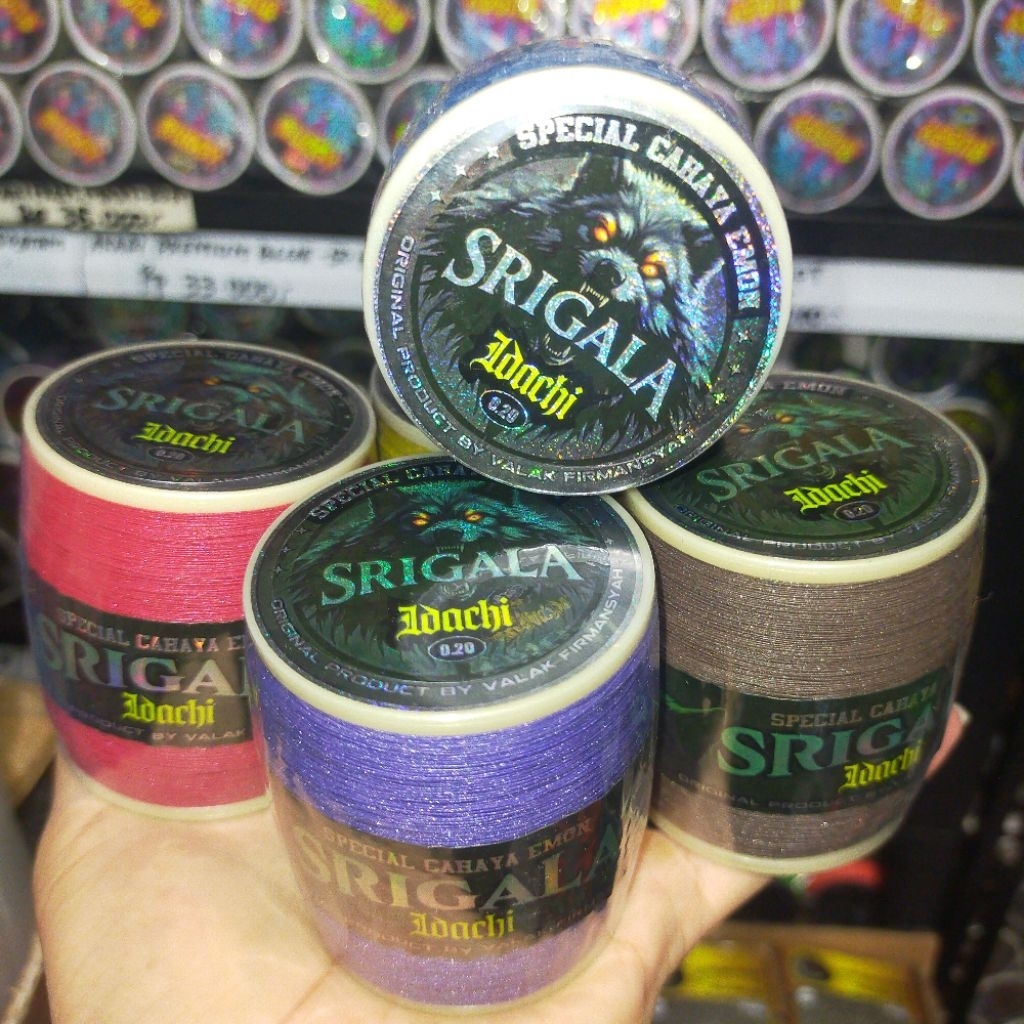 Gelasan Molor SRIGALA 2000 Yard Tajam Buat Turnamen for Player bahan INDACHI PREMIUM IMPORT by VALAK