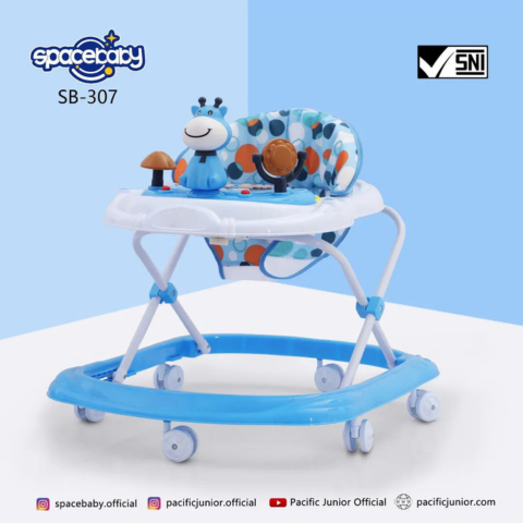 Baby Walker Space Baby by  PACIFIC SB 307 /Sepeda Jalan Bayi Space Baby  PACIFIC SB-307
