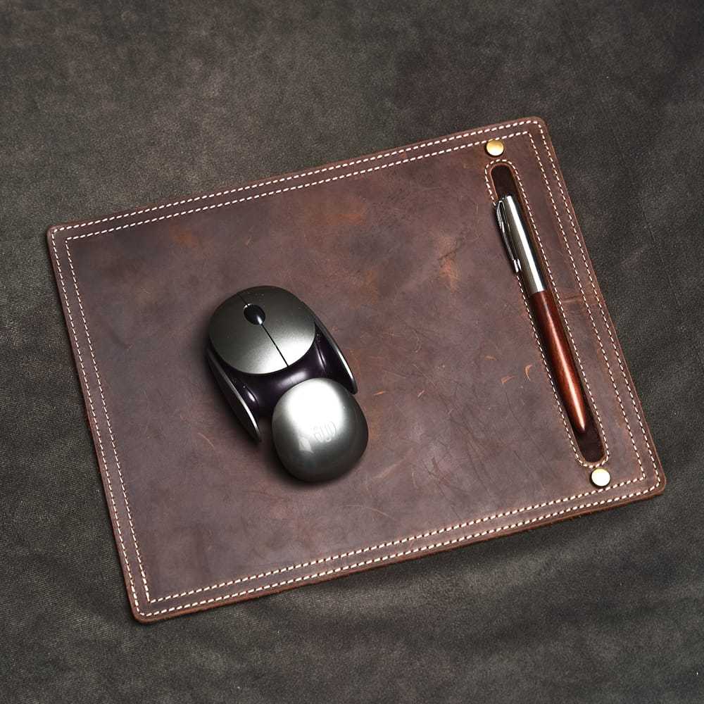 UNEED Premium Mousepad PU Leather Desk Pad Waterproof