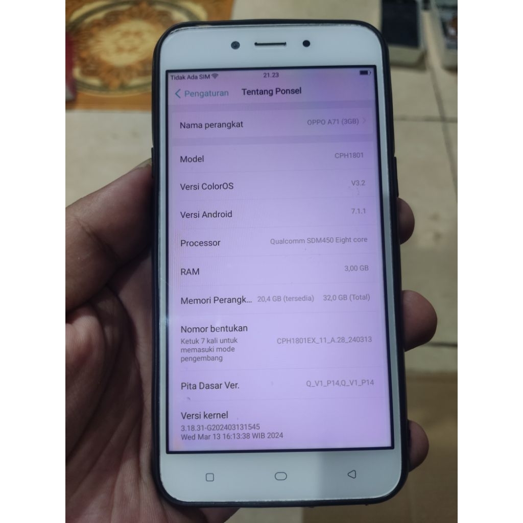 MESIN OPPO A71 3/32 QUALCOMM