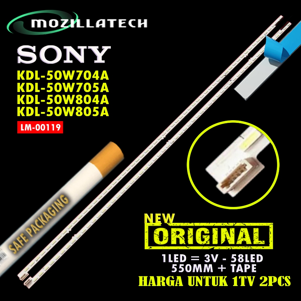 BACKLIGHT SONY KDL-50W704A KDL50W705A  KDL50W704A KDL50W705A 50W704A 50W705A 50 IN INCH NLAC40220R