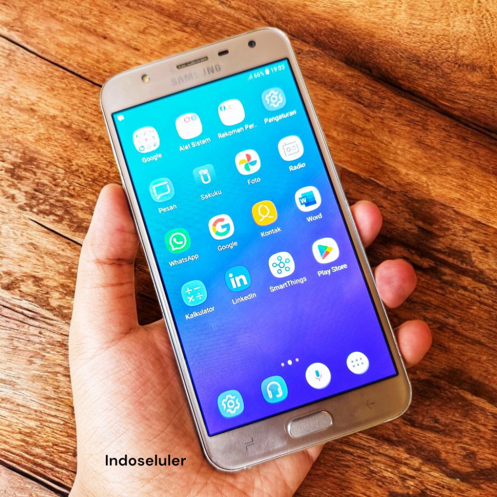 SAMSUNG J7 DUO 3/32 LAYAR SUPER AMOLED NORMAL BERKUALITAS HARGA TERJANGKAU