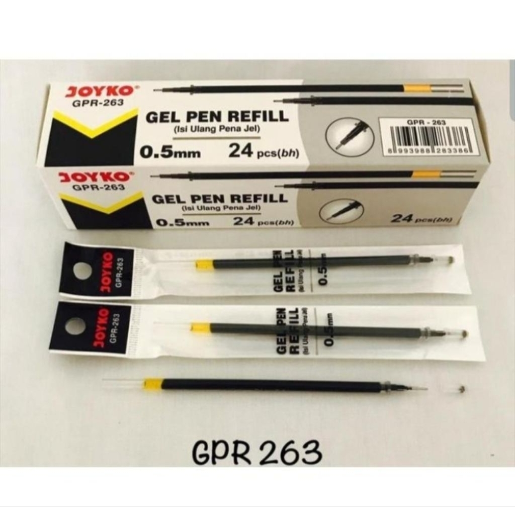 

Refill gell pen JOYKO GPR-263(1ktk isi 24pcs)