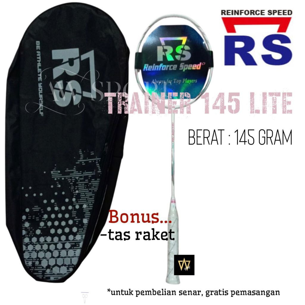 Raket Badminton Trainer RS 145 Lite Training Racket