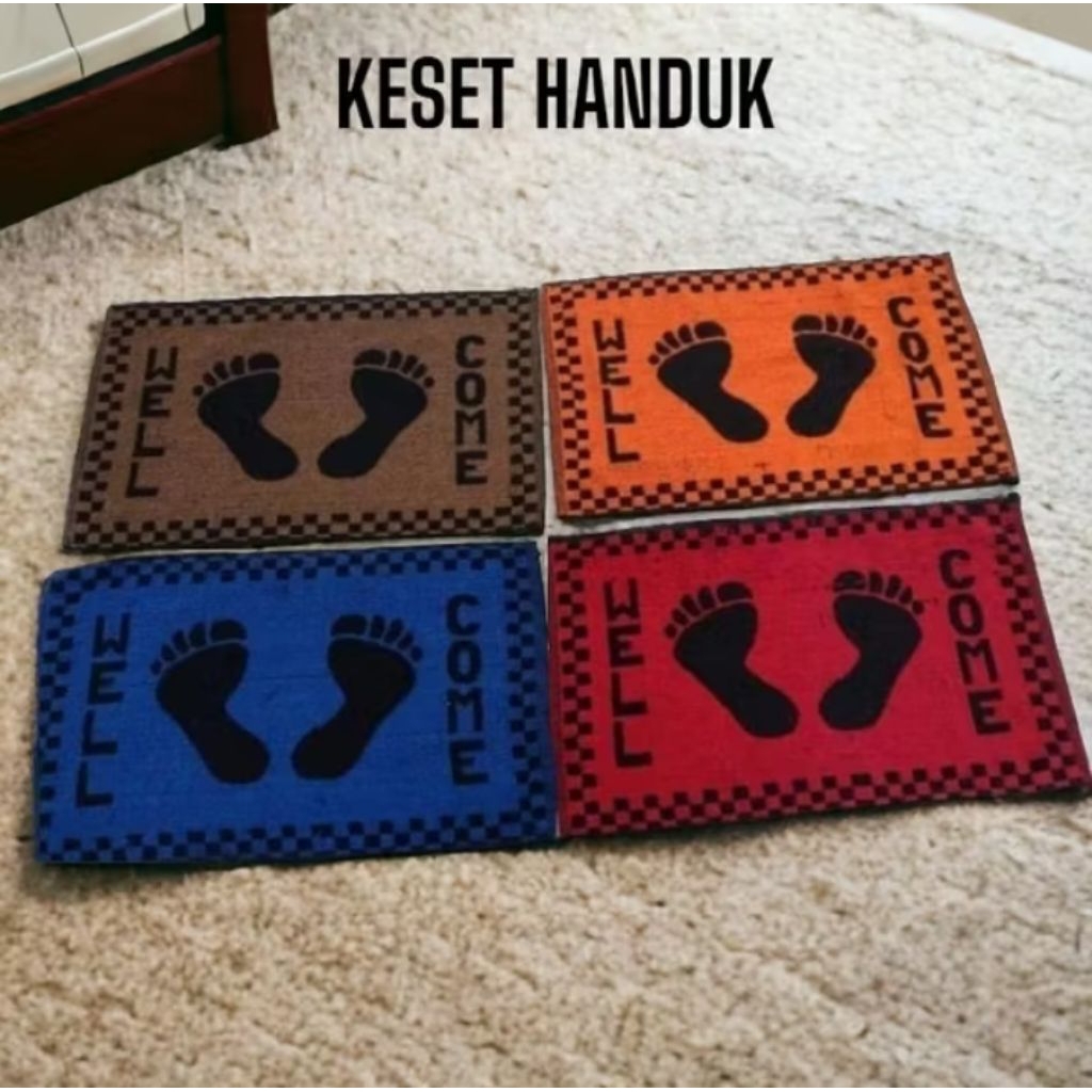 Keset Handuk | Keset Kaki Handuk | Keset Kamar Mandi