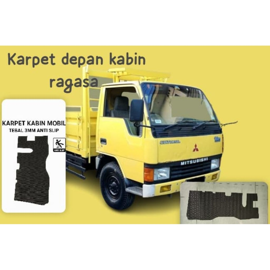 karpet depan kabin truk ragasa