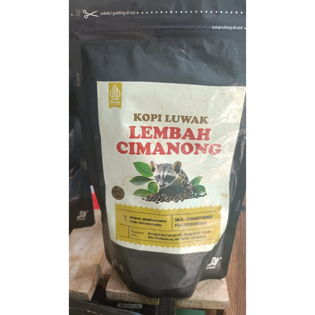 Kopi Luwak Arabica Terbaik Lembah Cimano Coffee Luwak