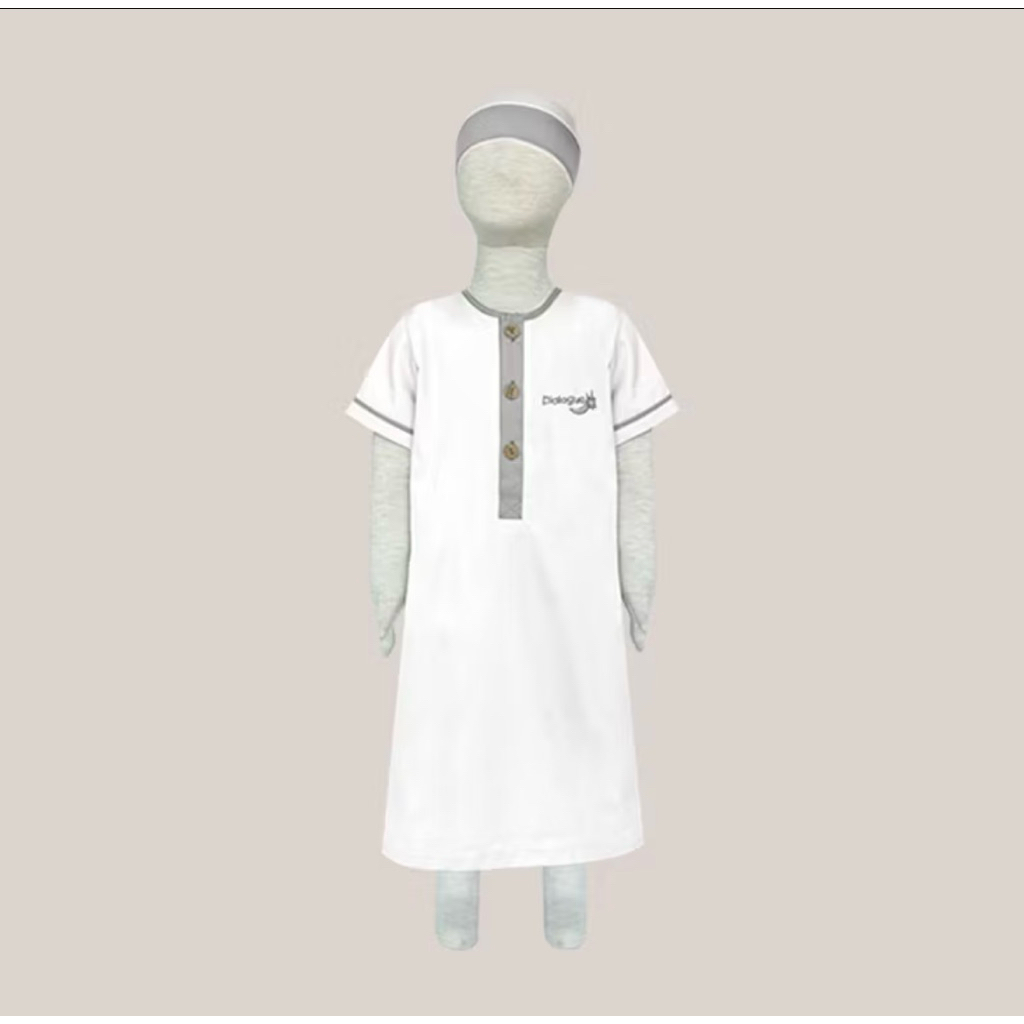 Preloved Dialogue Baby Baju Koko Anak Set Peci Yusuf