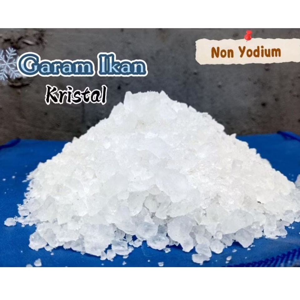 

GARAM IKAN KRISTAL 15KG | GARAM NON YODIUM