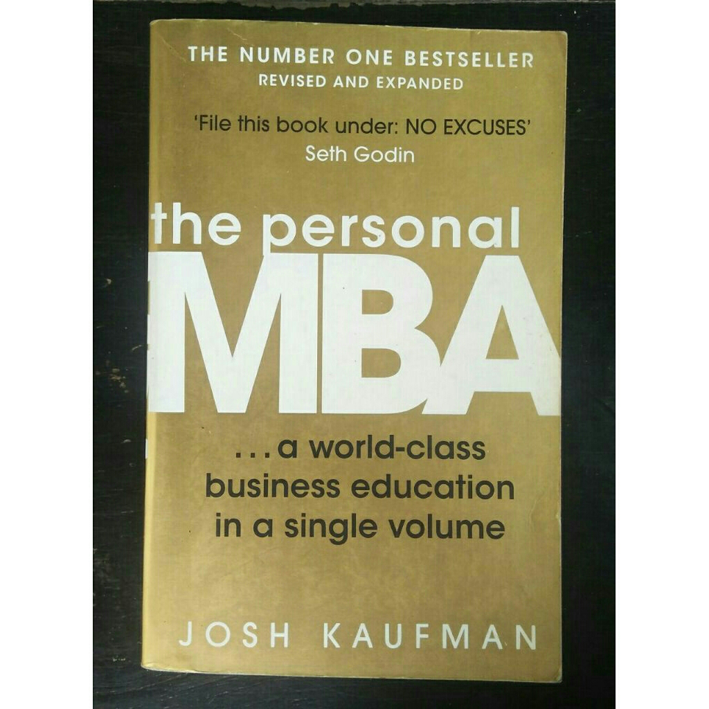 The Personal MBA < Josh Kaufman < Portfolio Penguin,  2010.(impor, original, bekas)