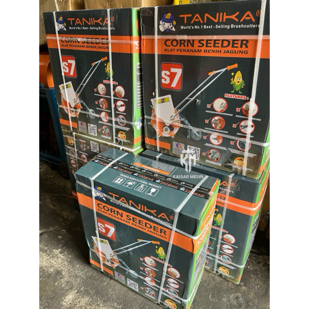 CORN SEEDER TNK-S7 ALAT TANAM BIBIT JAGUNG BIJI KACANG 7 MATA TANIKA