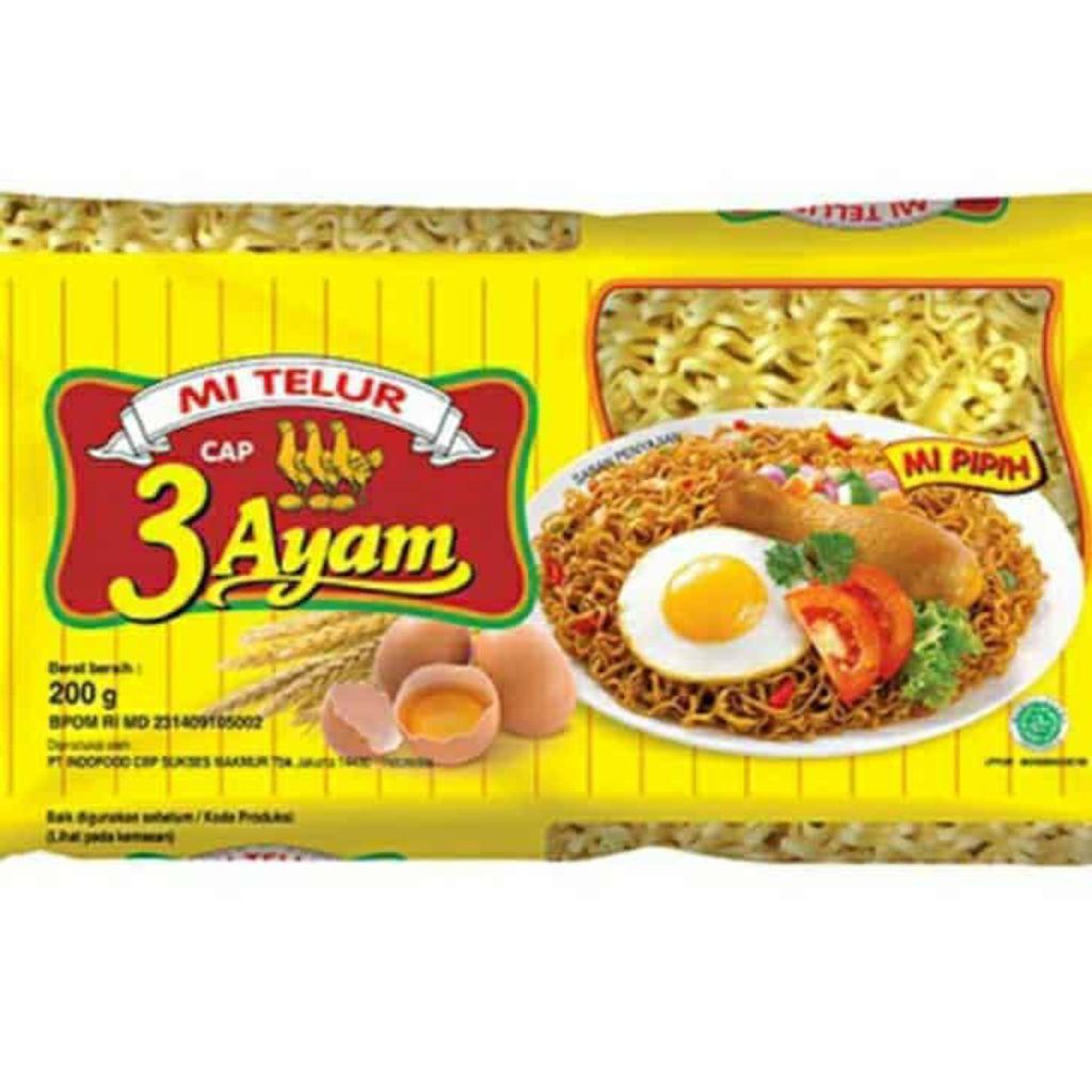 mie telor 3 ayam