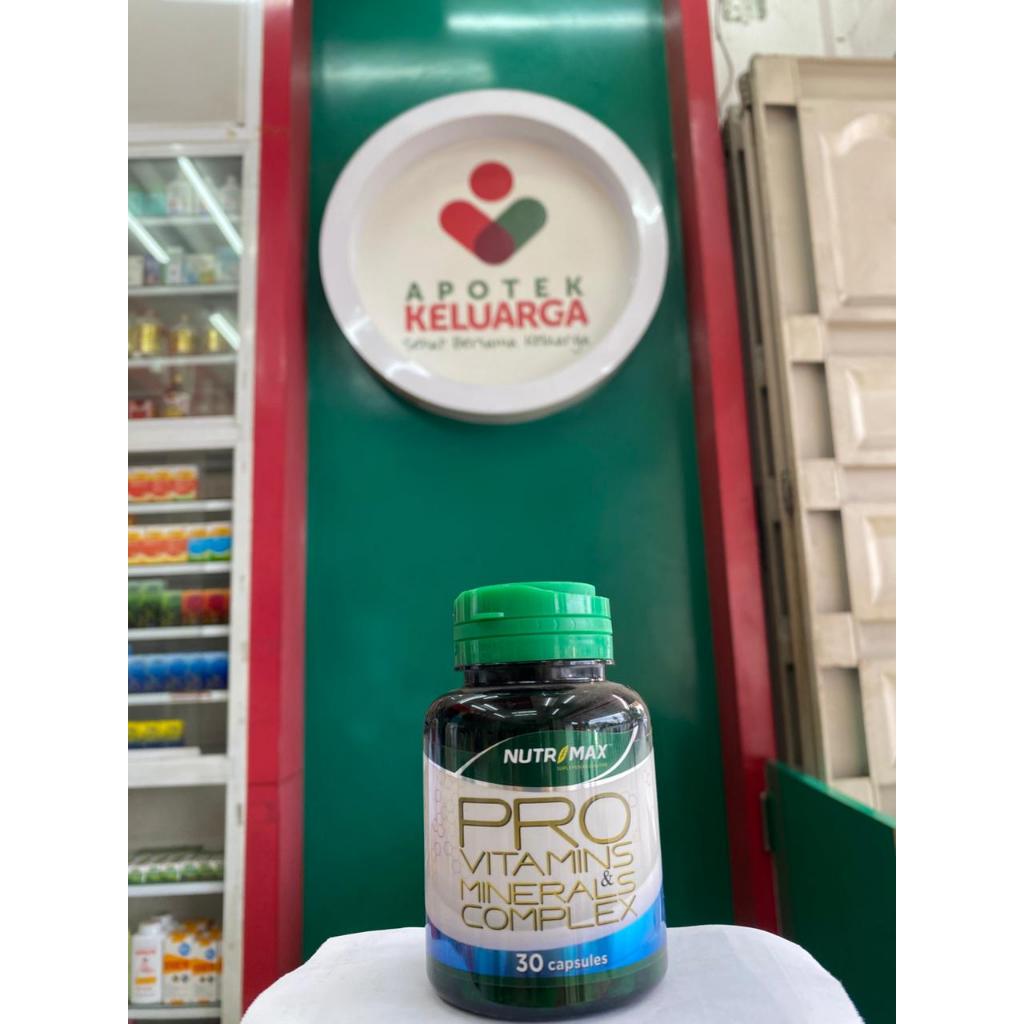 NUTRIMAX PRO VITAMINS & MINERAL CAP (30)