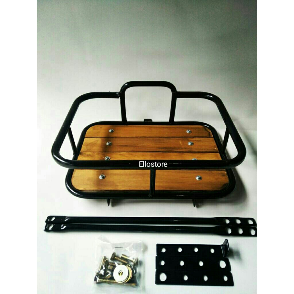 PROMO KERANJANG/FRONT RACK SEPEDA FIXIE FEDERAL MINION SELI MTB FRONT RACK SEPEDA