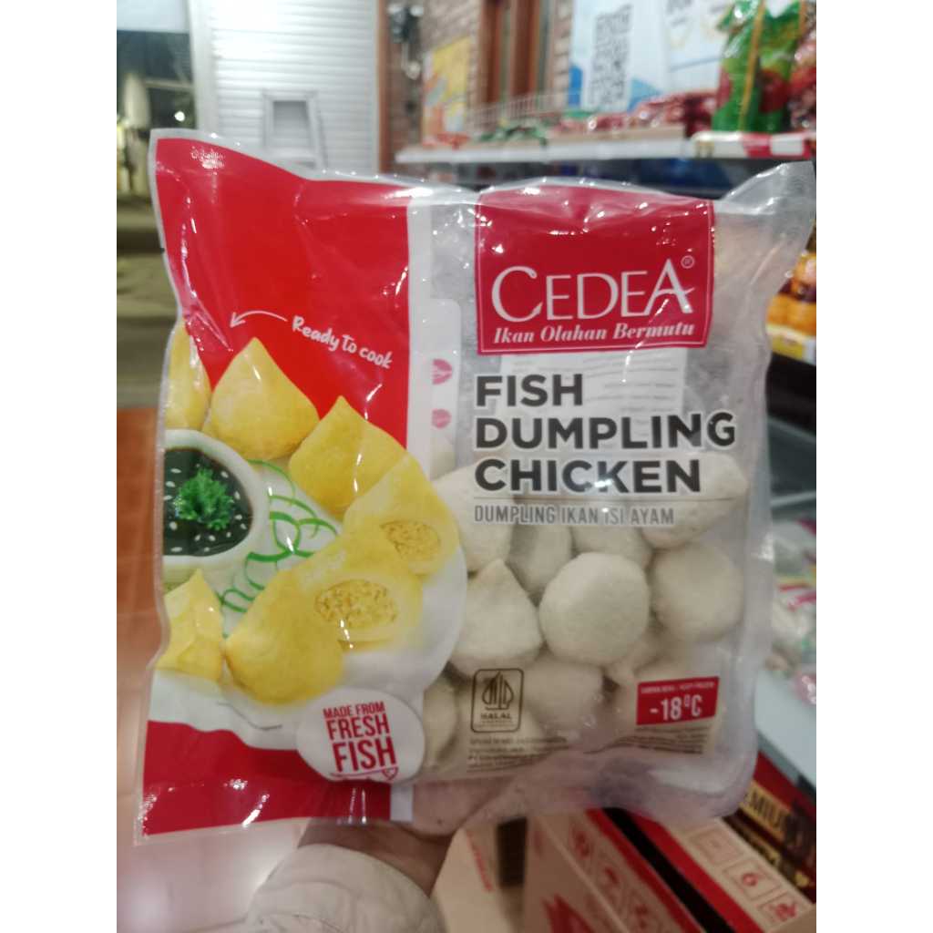 

CEDEA Fish Dumpling Chicken 500gr HALAL