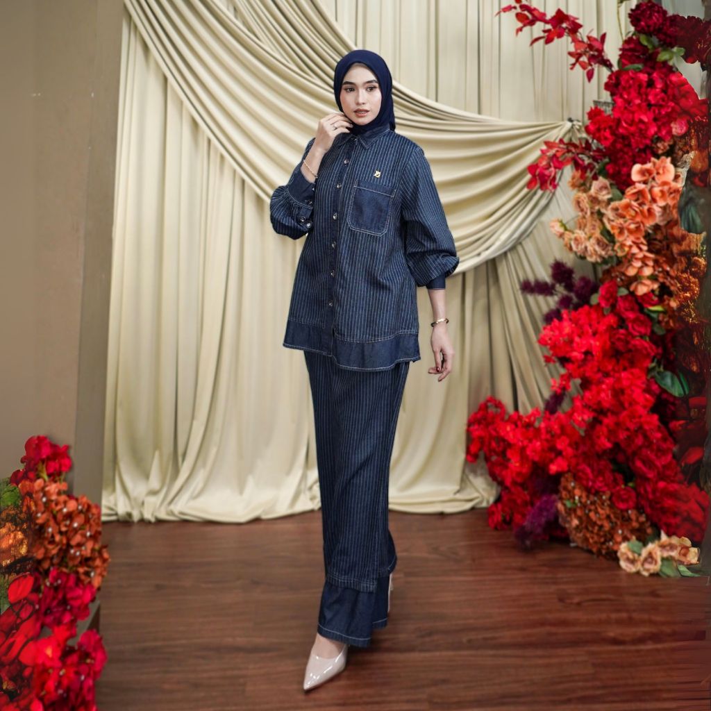 SETELAN WANITA JESIKA / VENYA SET CELANA MUSLIMAH TERBARU ORIGINAL DUMMA / SPASSY