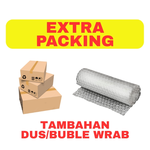 

Extra Packing - Tambahan Kardus & Buble Wreb