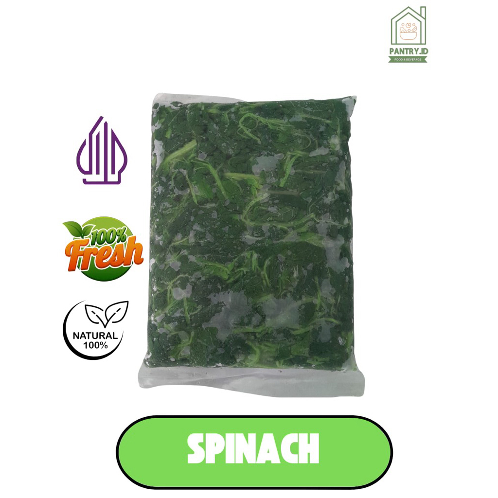 Frozen Spinach | Bayam Beku 1kg