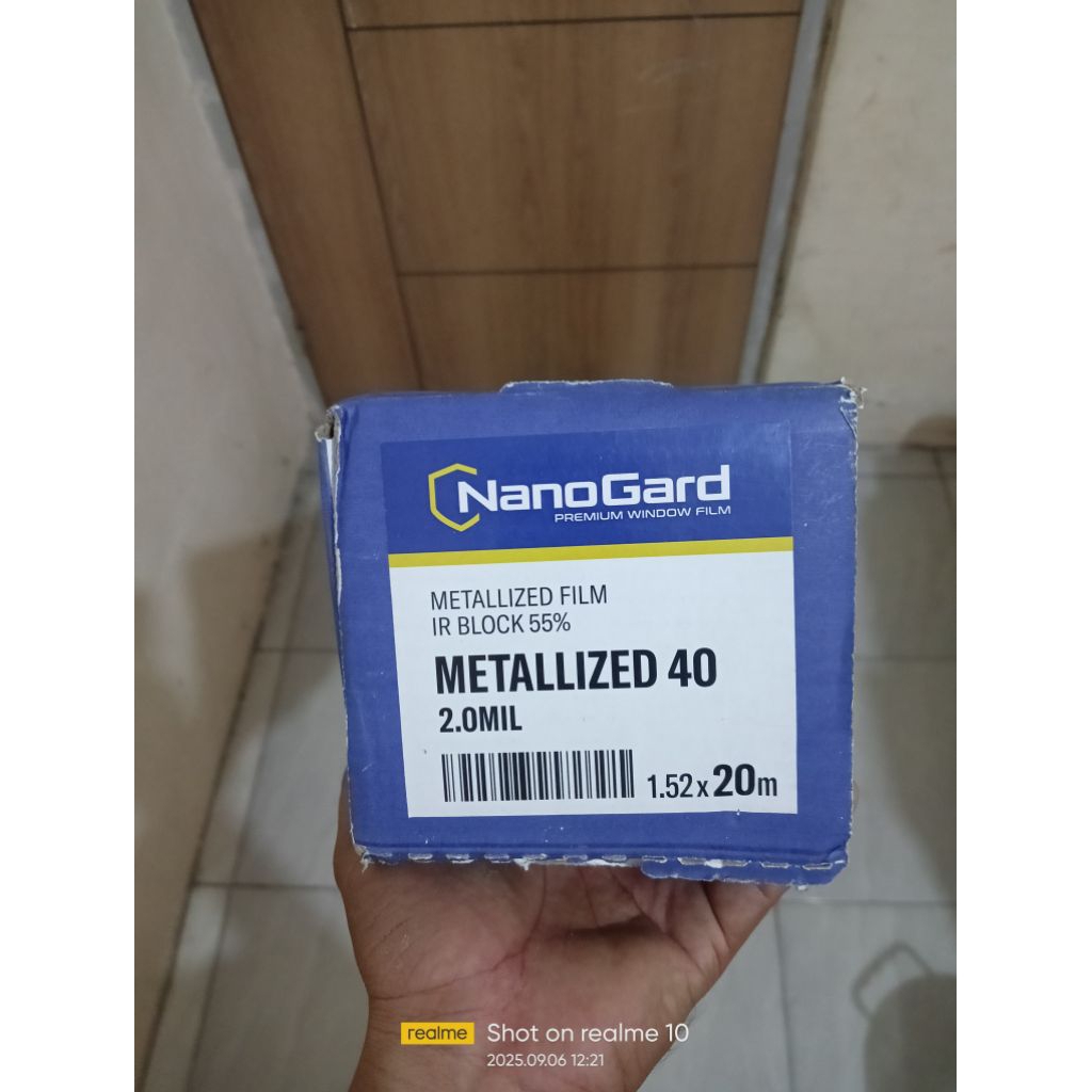 KACA FILM SILVER/SPARTA/KTT NANOGART 40%