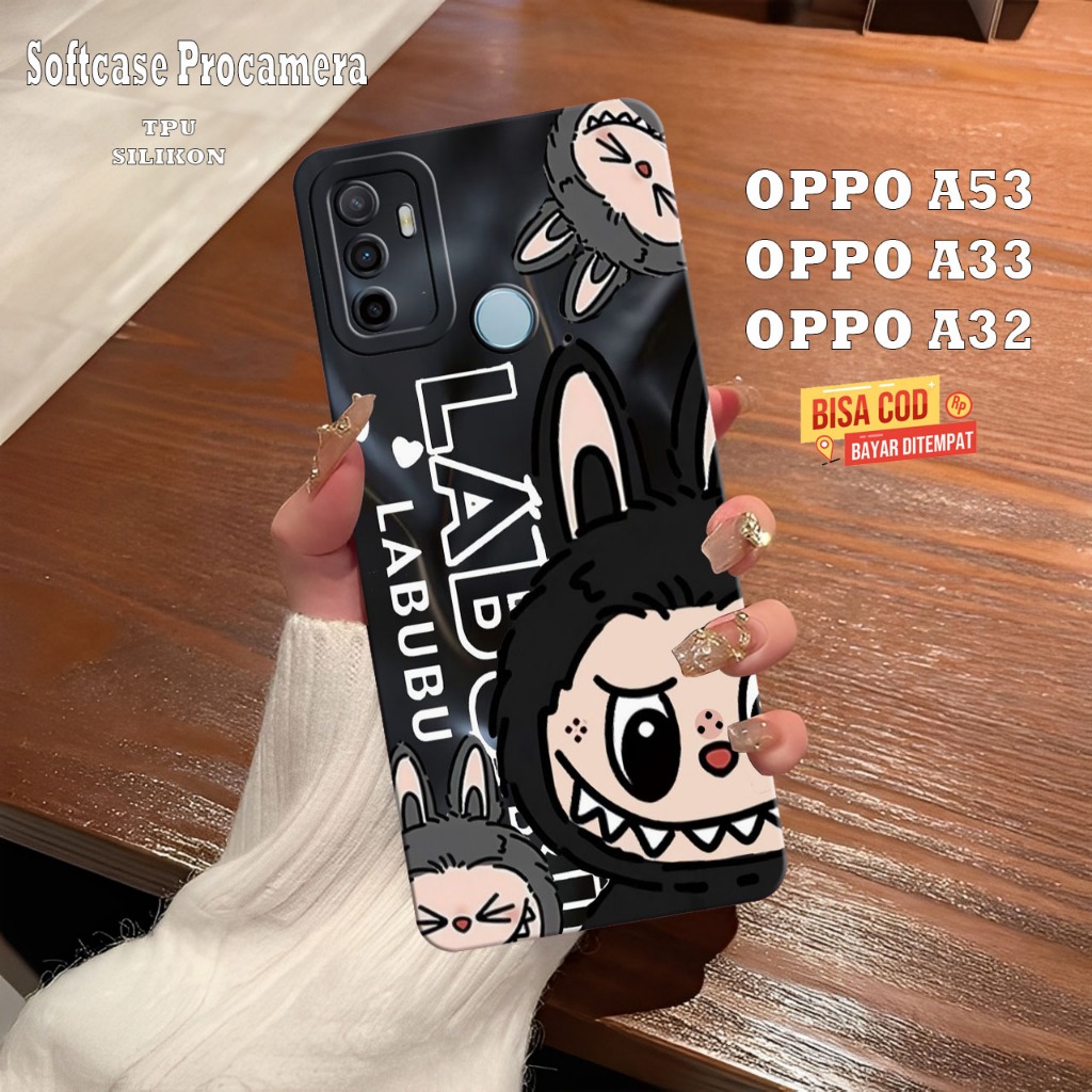 Soft Case Oppo A53 - A33 - A32 - A31 - Softcase Procamera Fashion Case Silikon Tpu Lentur Motif