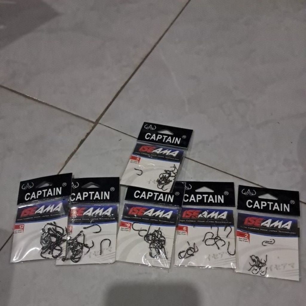 mata kail pancing captain iseama