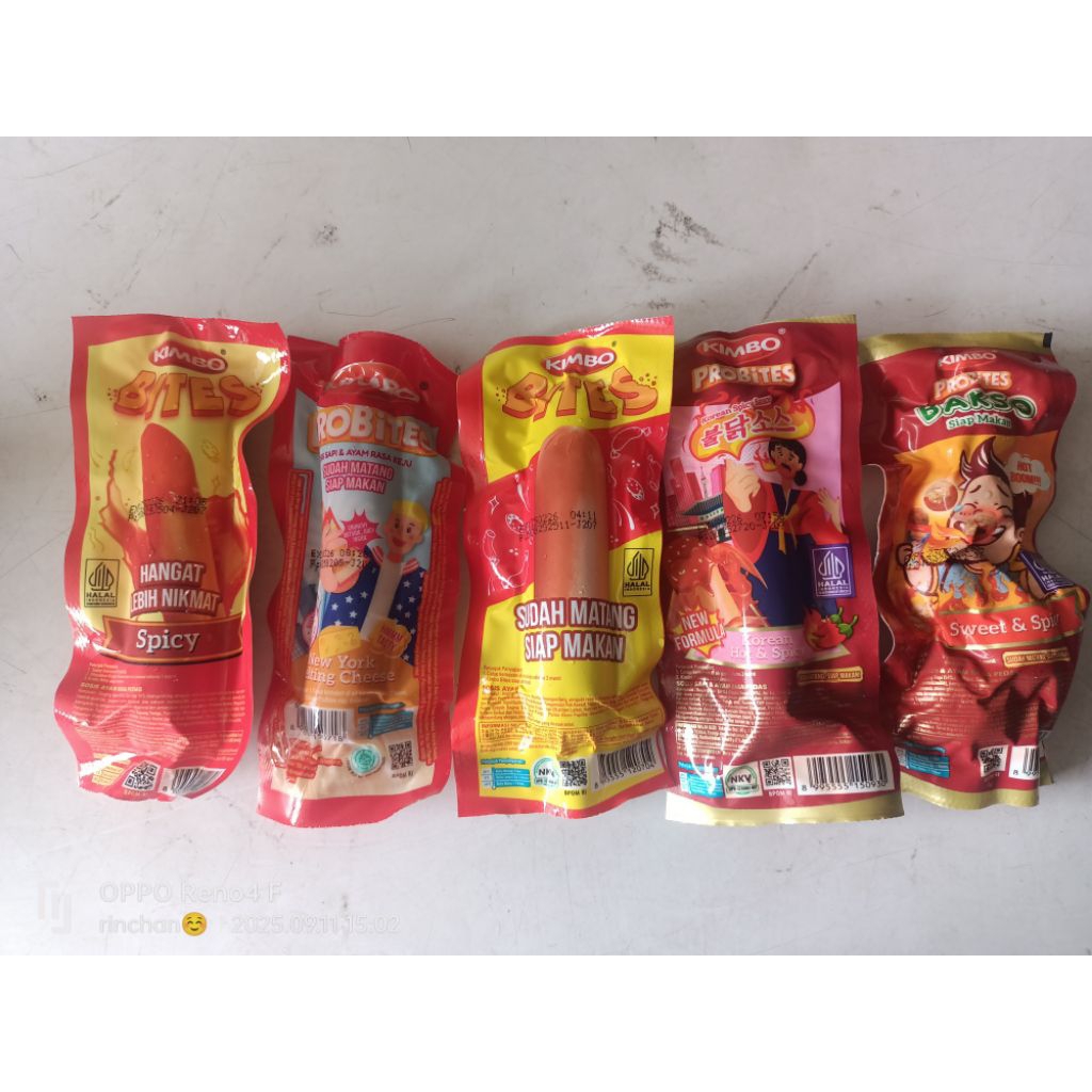 Kimbo probites sosis siap makan 65gr