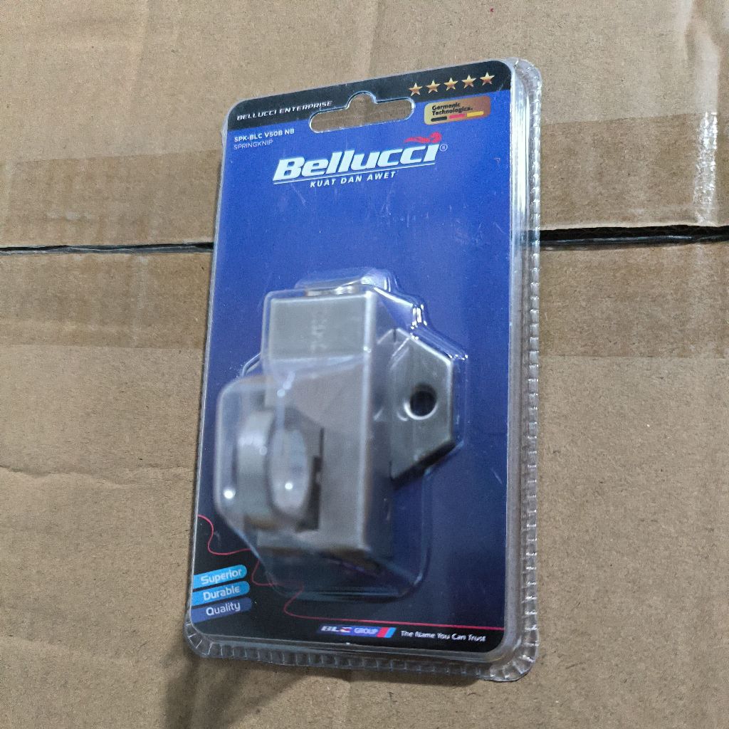 Spring Knip Bellucci V50 Kotak / Grendel Kodok / Slot Jendela / Grendel Jendela