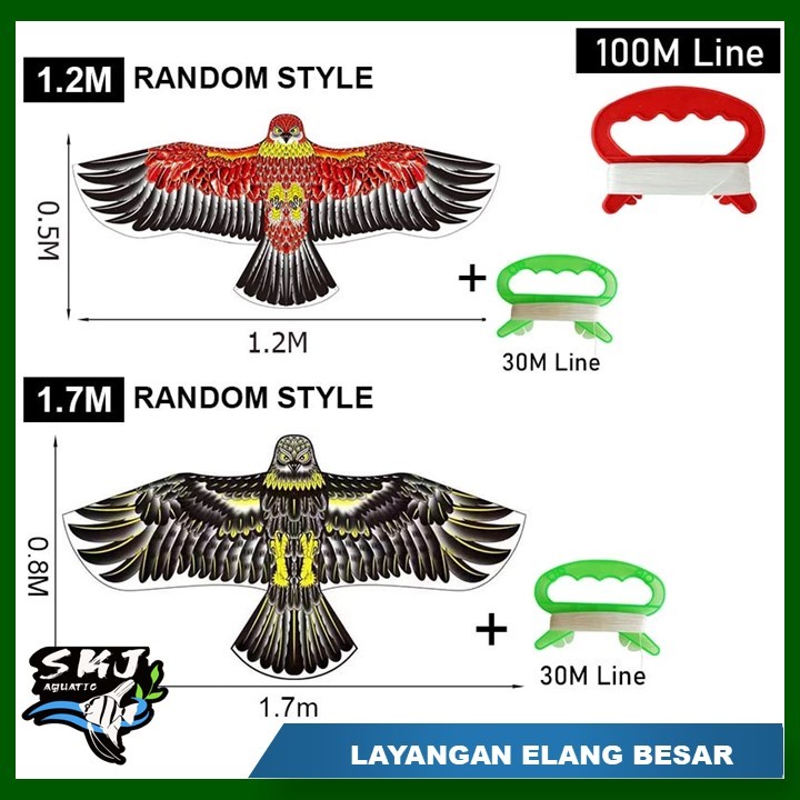 LAYANGAN ELANG Jumbo mainan layang layang Anak ke layangan layanglayang naga Layangan motif elang su