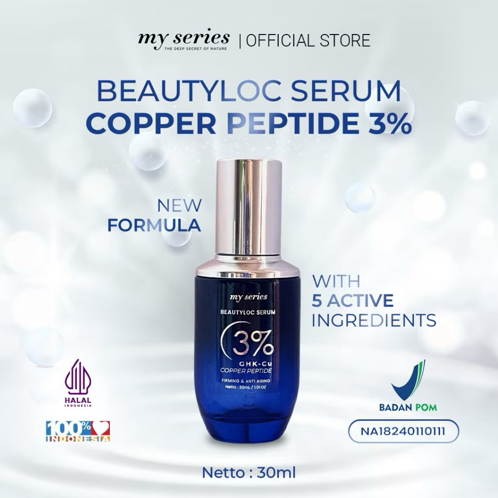 [ READY STOCK ] SERUM COPPER PEPTIDE 3% MY SERIES