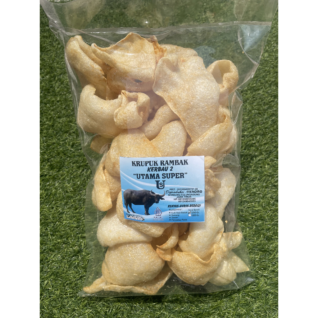 

KERUPUK KULIT RAMBAK MATENG KERBAU 2 TULUNGAGUNG/KERUPUK KULIT SAPI KERBAU HALAL RAMBAK SAPI/KERBAU ASLI TULUNGAGUNG RASA SUPER RENYAH GURIH
