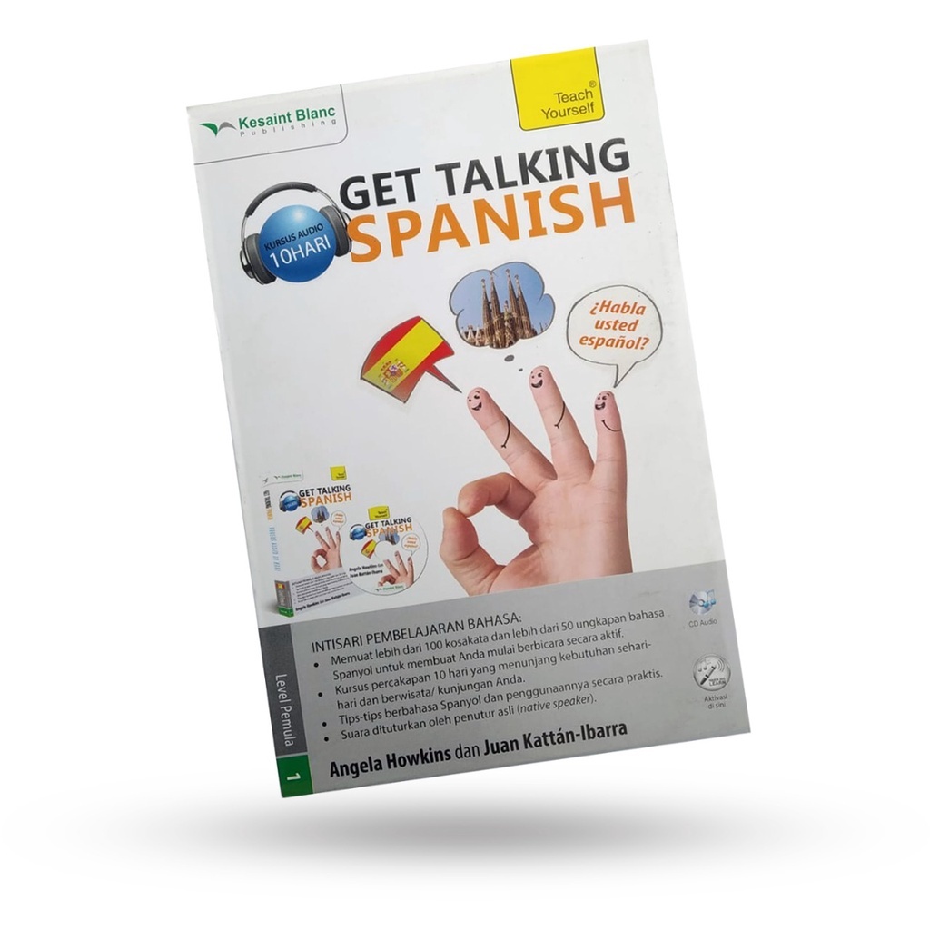 Buku Belajar Bahasa: Bahasa Spanyol Get Talking Spanish + Audio
